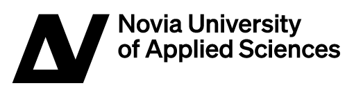 Black logo of Novia University of Applied Sciences